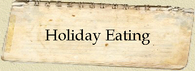 Holiday Eating